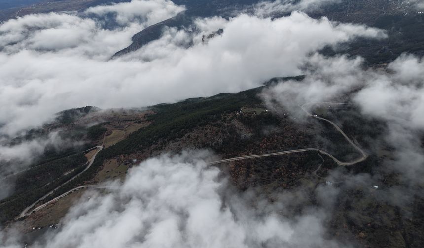 Sisle Kaplanan İlçemizde Kartpostallık Görüntü