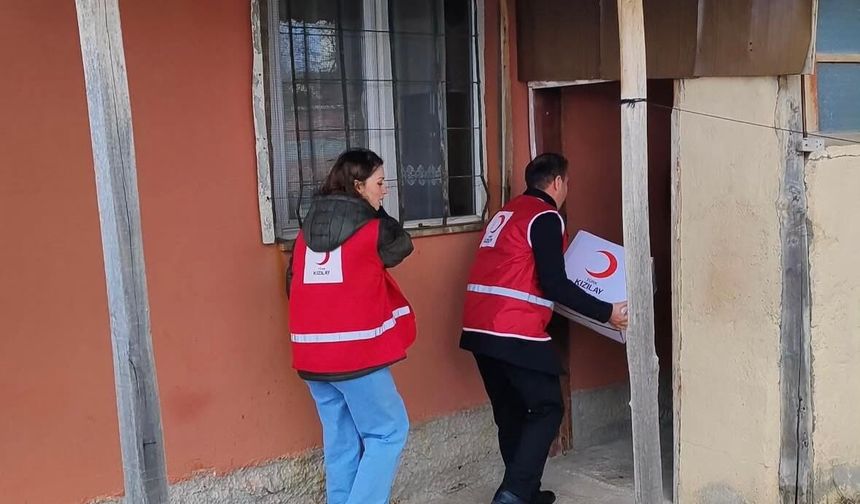 Kızılay’dan Alaca’da Gönül Köprüsü