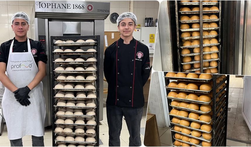 Geleceğin Aşçılarından Tam Buğday Ekmeği Hamlesi