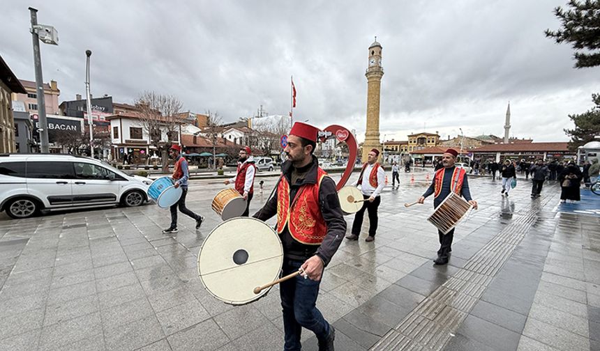 Çorum’da Davulcular Ramazan’a Hazır
