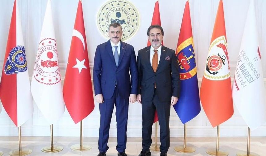 YRP’nin Çorumlu Milletvekili Aşıla’dan Bakan Çiftçi’ye Ziyaret