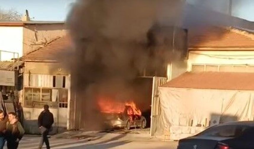 Sanayi’de Tamirhane Alevlere Teslim Oldu