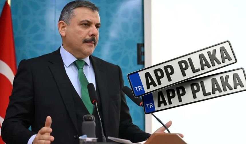 3 Gün Kala İçişleri Bakanı Çiftçi’den APP Plakalara İlişkin Önemli Açıklama