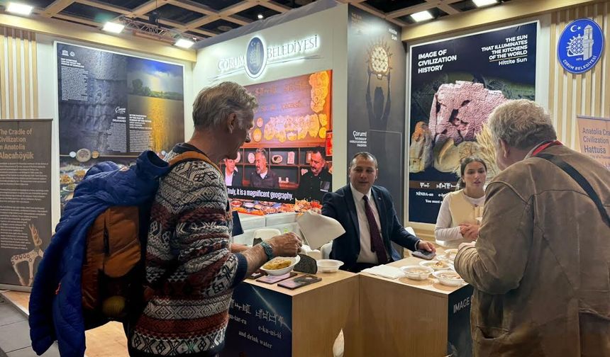 Berlin’de Çorum Standına Büyük İlgi