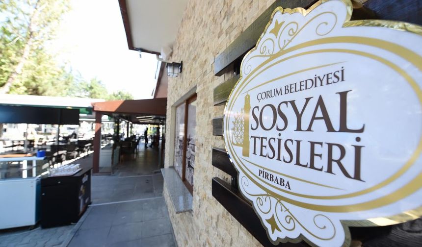 Sosyal Tesisler Bayramın Üçüncü Günü Açılıyor