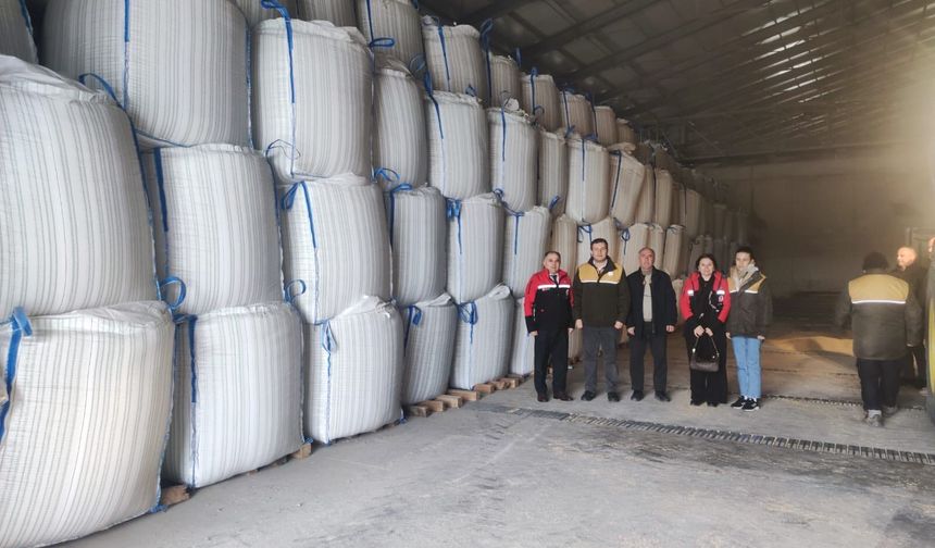 Taş, Çeltik Alımının Sürdüğü TMO’yu Ziyaret Etti