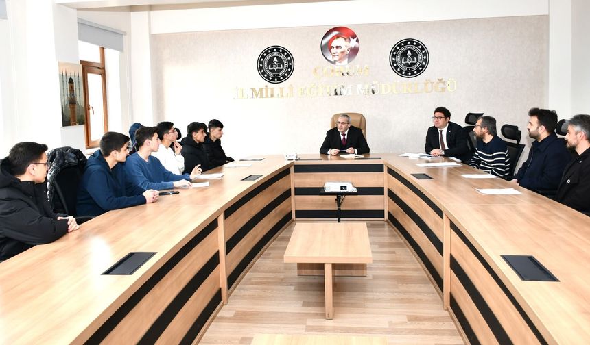 Çorumlu Öğrenciler İsviçre’de ISB Robotics Yarışması’nda Türkiye’yi Temsil Edecek