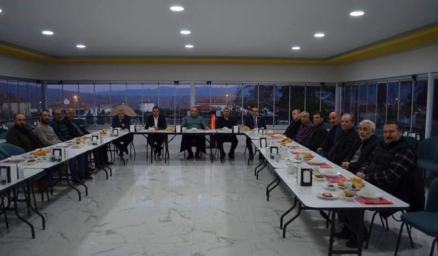 Siyasi Parti Temsilcileri Dodurga’da İftarda Bir Araya Geldi