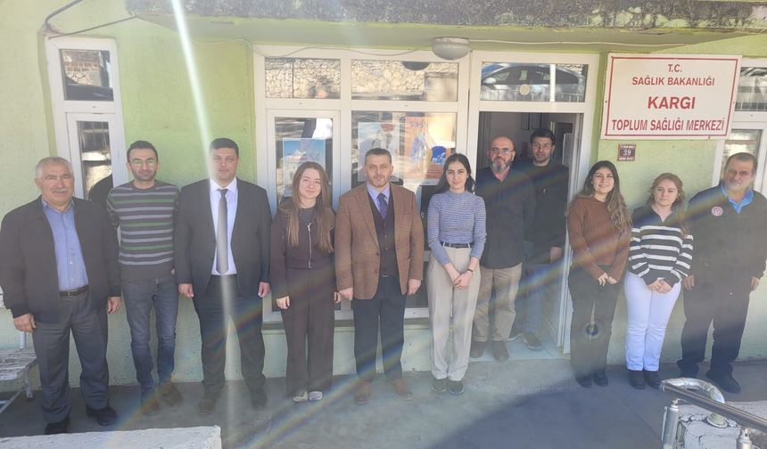 İl Sağlık Müdürü Zehir, Kargı’da Sağlık Hizmetlerini Değerlendirdi