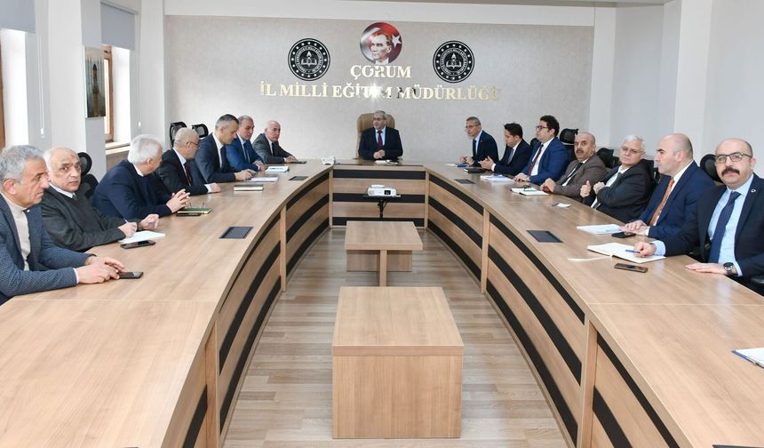 Eğitimde Kaliteyi Artıracak Projeler Masaya Yatırıldı