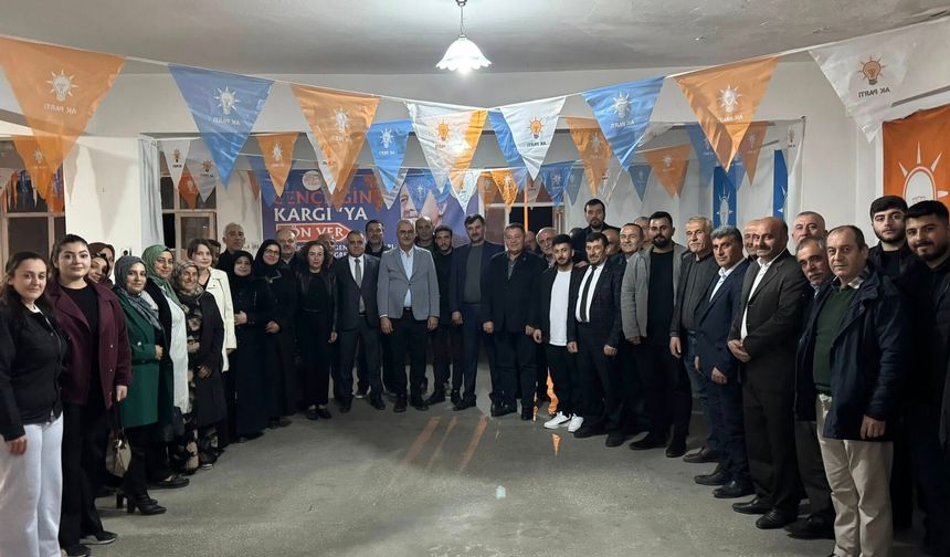 Milletvekili Ahlatcı, Kargı’da Teşkilat Ve Muhtarlarla Talepleri Değerlendirdi