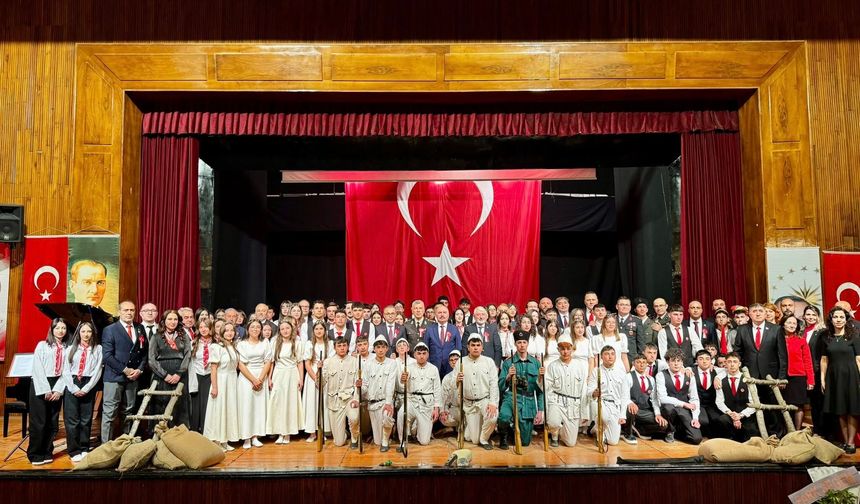 Çorum’da Çanakkale Ruhu Sahneye Taşındı