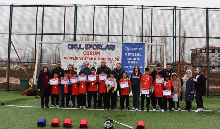 Çorum'da Bir İlk Beyzbol Rüzgarı Esti