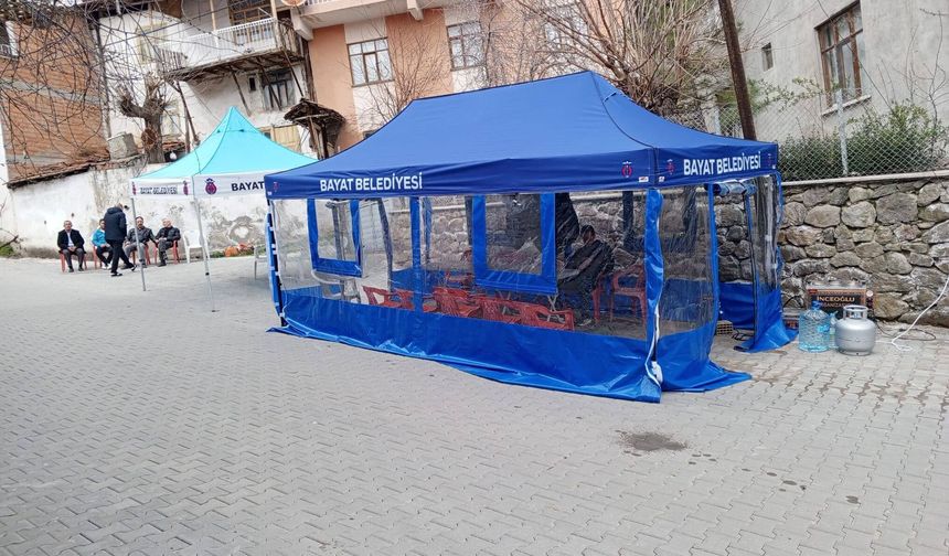 Başkan Ünlü Bayat’ta Yeni Hizmeti Hayata Geçirdi