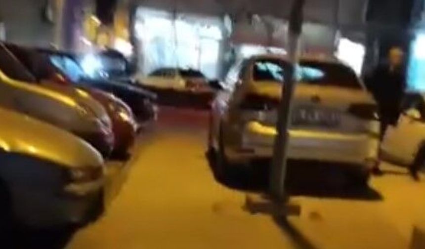 Uyanık Sürücüye Mahalleliden Tepki