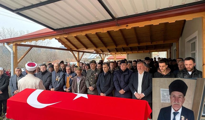 Kıbrıs Gazisi Osman Alaca Son Yolculuğuna Uğurlandı