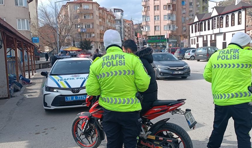 Denetimlerde 5 Motosikletliye Ceza Yağdı