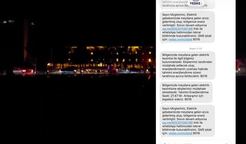 Elektrik Kesintisi Çorumluları İsyan Ettirdi: YEDAŞ Nerede?