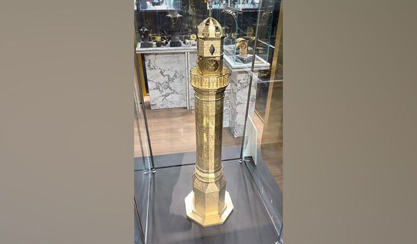 Altın Saat Kulesi Uluslararası Fuarda Tanıtıldı