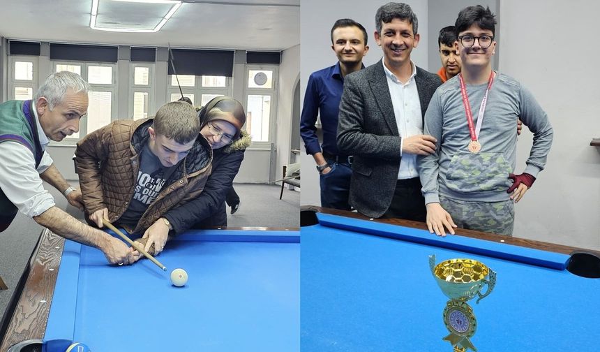 Engelleri Aşan Bilardo Turnuvası Duygulandırdı