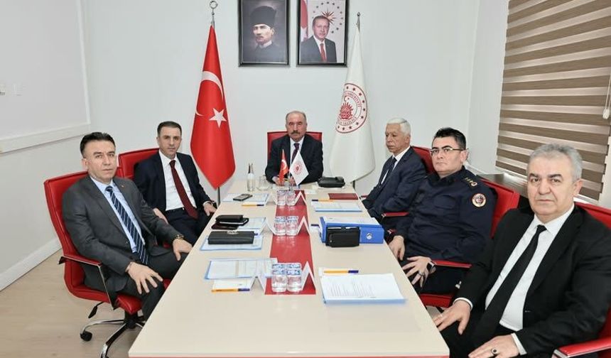 Çorum’un Asayiş Durumu Masaya Yatırıldı