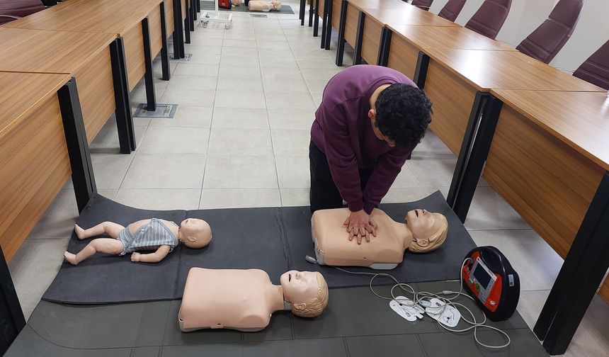 Çorum’da İlk Yardım Eğitimleri Devam Ediyor