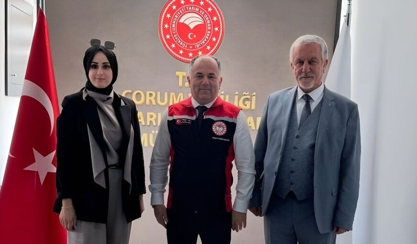 DEVA Partisi’nden Tarım Müdürlüğü’ne Ziyaret