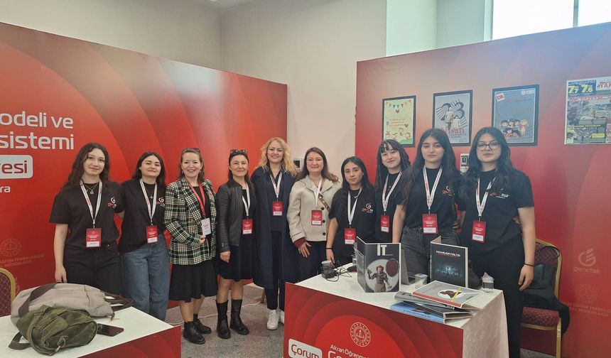 Çorum’dan Başkent’e Bilişim Çıkarması