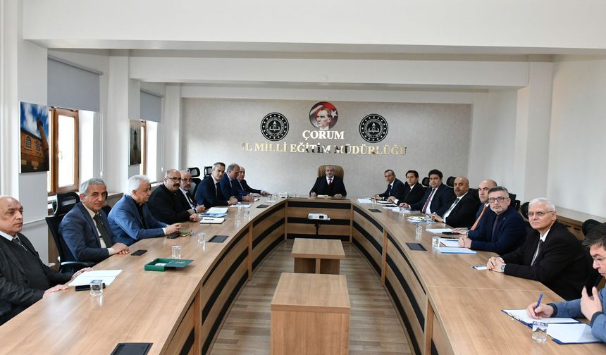 Eğitimde Yeni Hafta Planlaması Masaya Yatırıldı