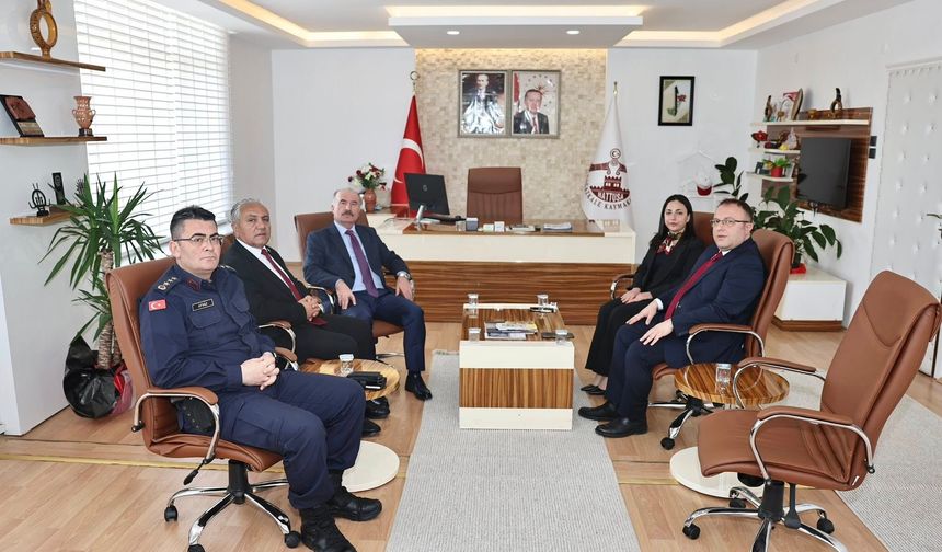 Vali Çalgan’dan Boğazkale Kaymakamlığı’na Ziyaret