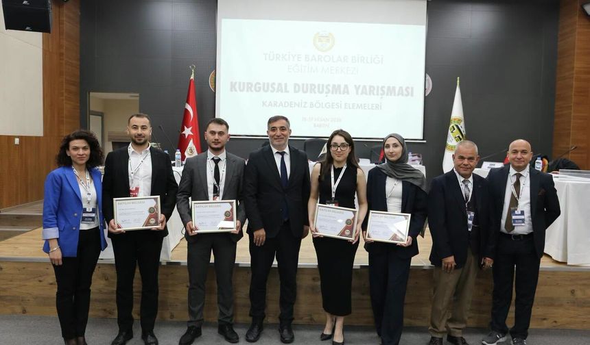 Karadeniz’de Çorum Barosu Damgası! Stajyer Avukatlar Göz Doldurdu