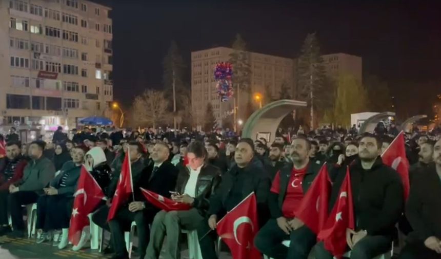 Milli Maç Heyecanı Kadeş Meydanından Taştı