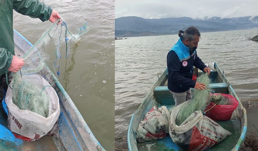 Kaçak Avcılığa Geçit Yok! Ekipler Tam 800 Metre Ağ Yakaladı
