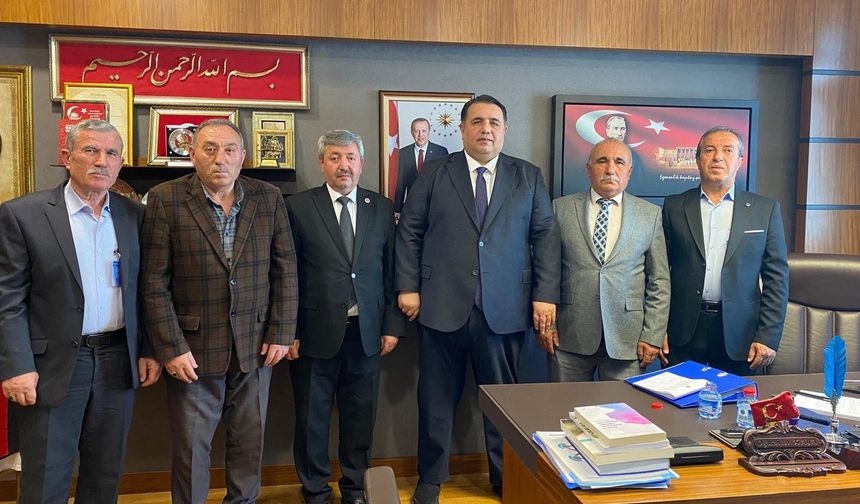 Laçin Heyeti İle Görüşen Milletvekili Kaya’dan İlçeye Müjde!