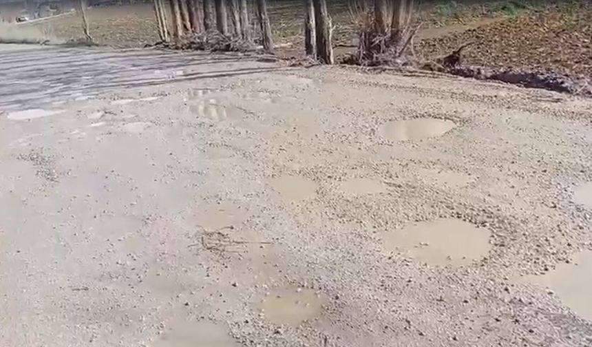 Çöp Toplama Merkezi’nin Olduğu Köyde Yol İsyanı