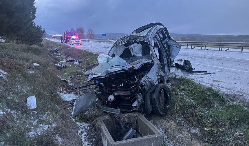 Çorum’da Peş Peşe İki Kaza: 1 Ölü, 3 Yaralı