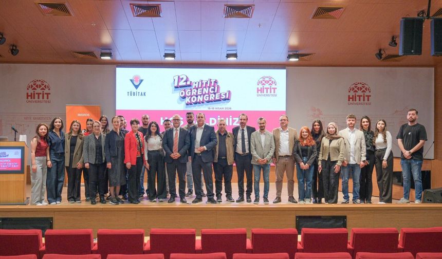 Çorum'da 12. Hitit Öğrenci Kongresi Yapıldı