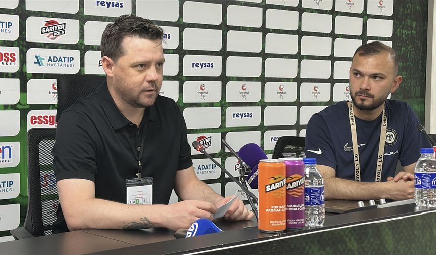 Arca Çorum FK Teknik Direktörü Uğur Uçar: “Güzel Bir Galibiyet Aldık"