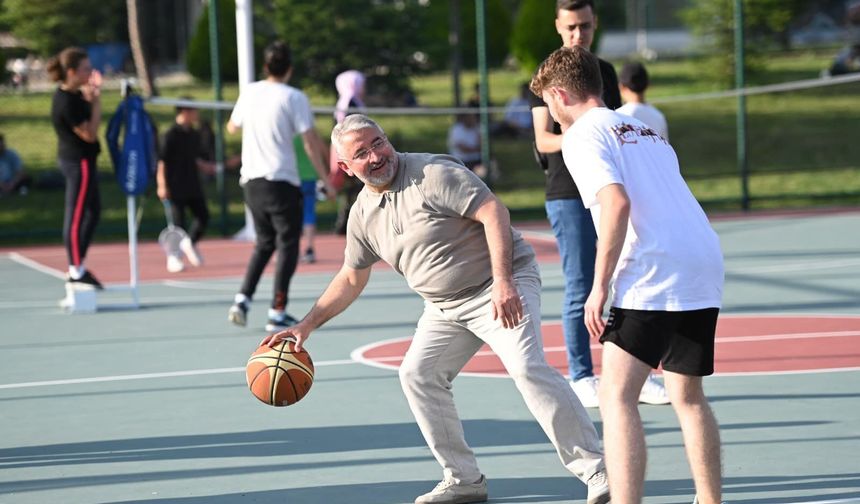 Belediyeden Gençlere Spor Dolu Organizasyon