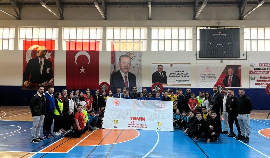 23 Nisan TBMM Dart Turnuvası Osmancık’ta Başladı