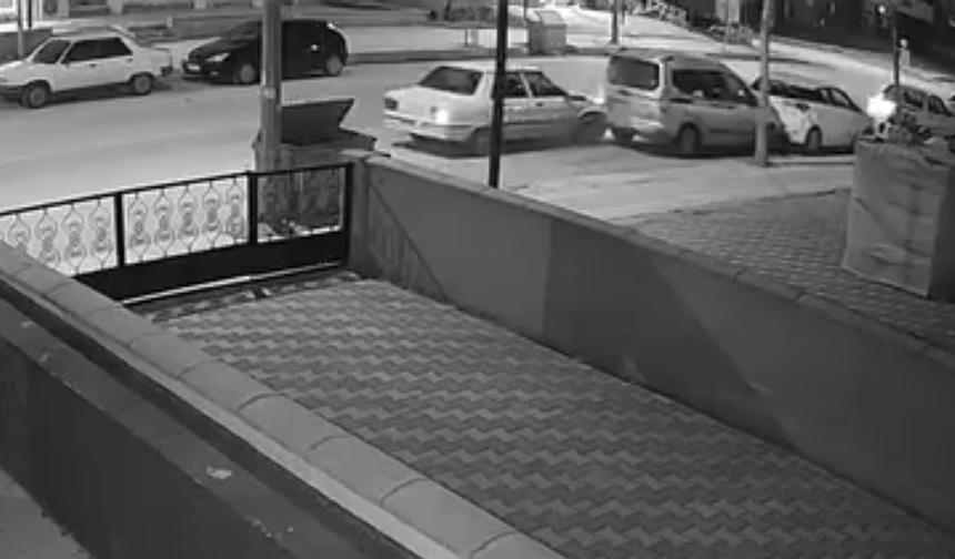 Çarptı, Arkasına Bakmadan Kaçtı!