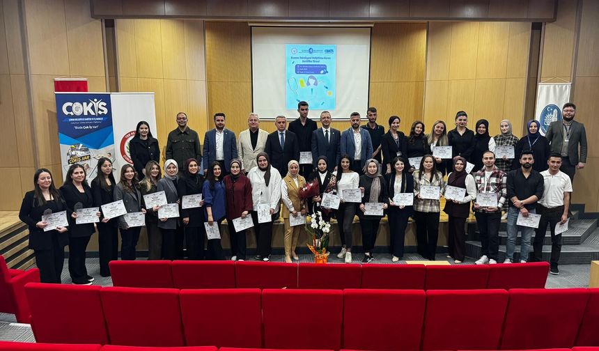 “Farmahane” Projesinde 29 Kursiyer Sertifika Aldı