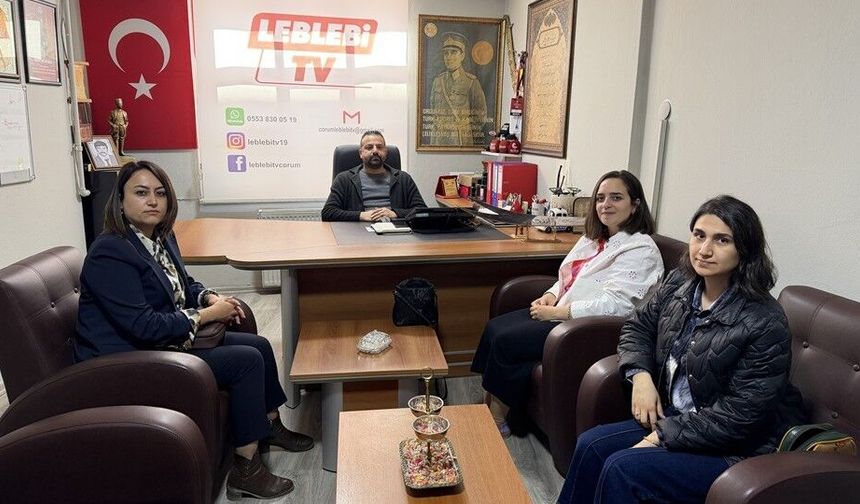 Sağlık Müdürlüğü’nden Leblebi Tv’ye Ziyaret! İntihar Haberlerine Dikkat Çekildi