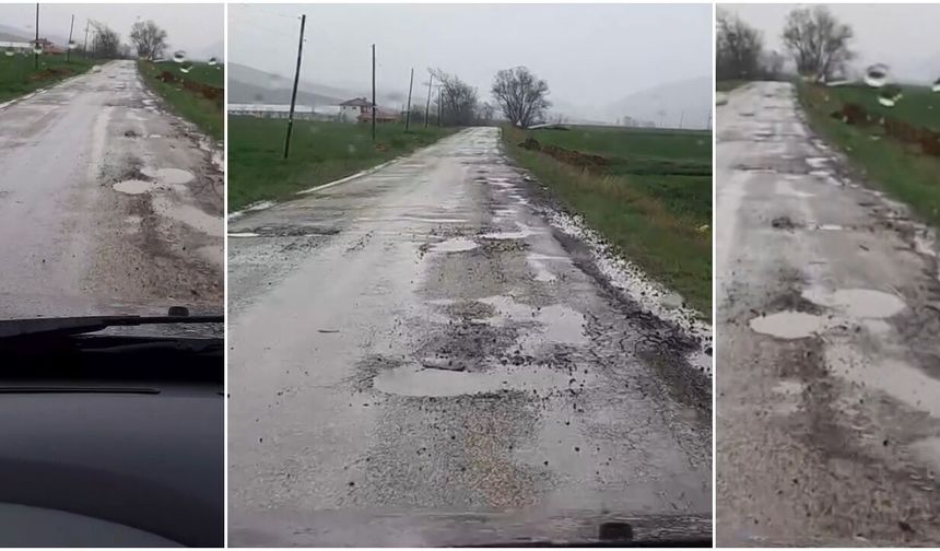 “Bu Yoldan Bıktık!” Köy Yolu Çileye Dönüştü