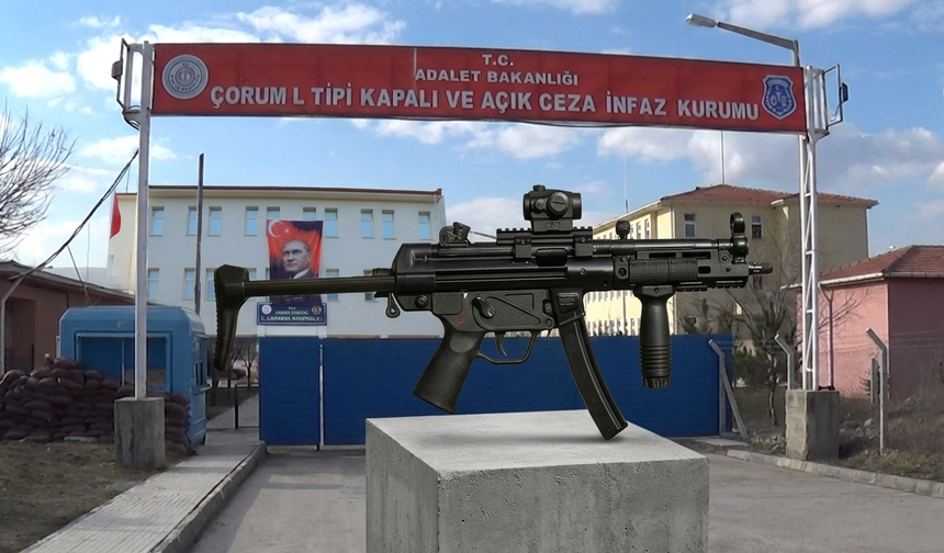 Çorum’da Şok İddia, Cezaevinden Silah Kaçırdı! 2 Tutuklu