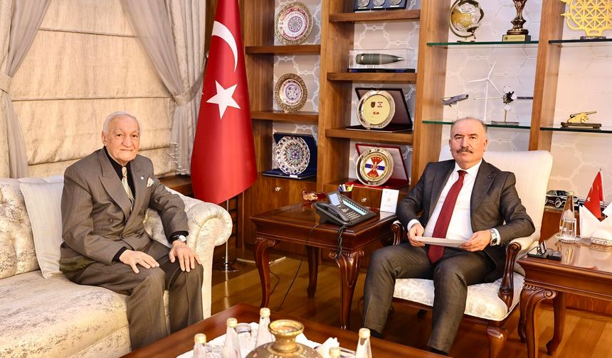 Vali Çalgan, Metal Sanatçısı Hasan Tuluk’u Ağırladı