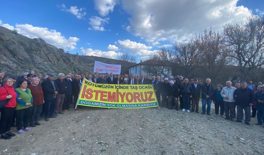 Karakaya’lılar Eylemde: “Toprağımızı Terk Etmiyoruz”