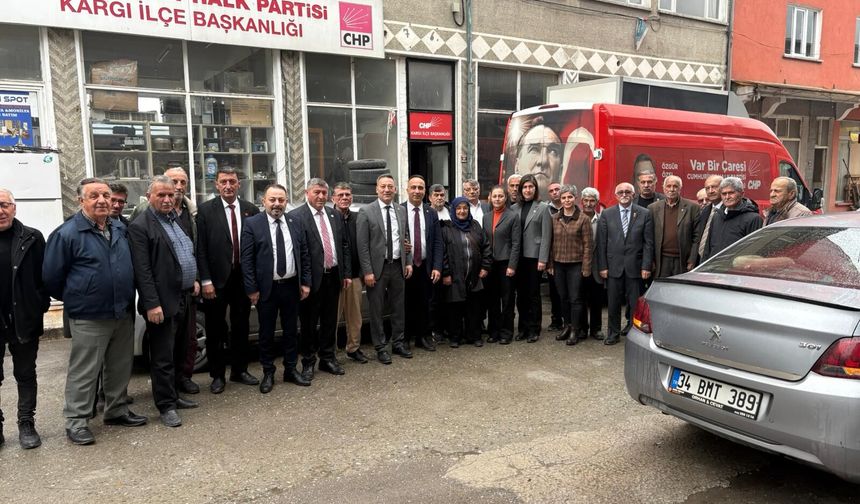 CHP’nin Kargı Ve Osmancık Danışma Kurulu Toplandı