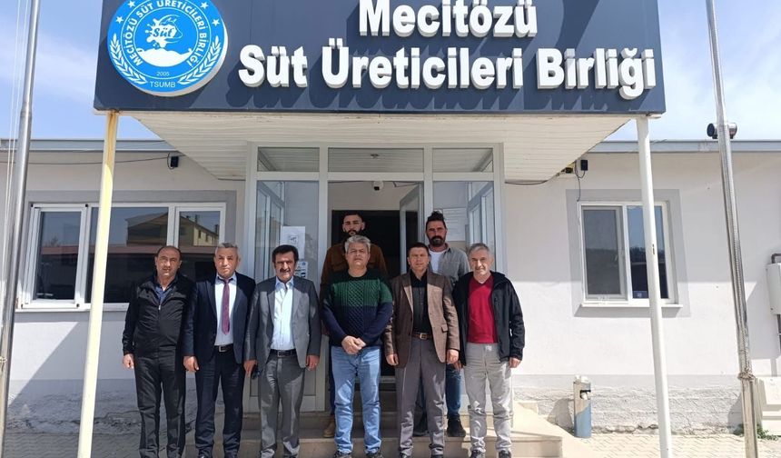 Başkan Aylar’dan Süt Üreticileri Birliği’ne Ziyaret