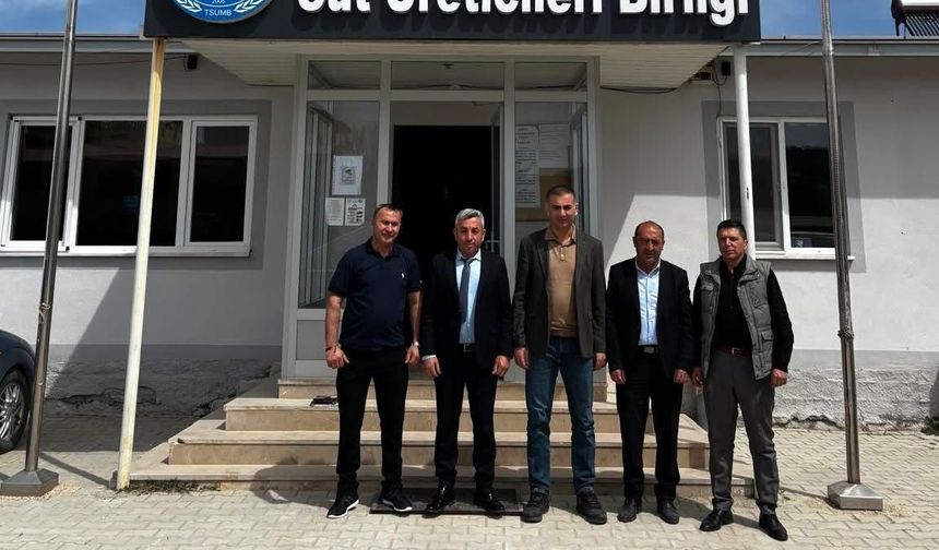 Vakıfbank’tan Mecitözü Süt Üreticileri Birliği’ne Hayırlı Olsun Ziyareti